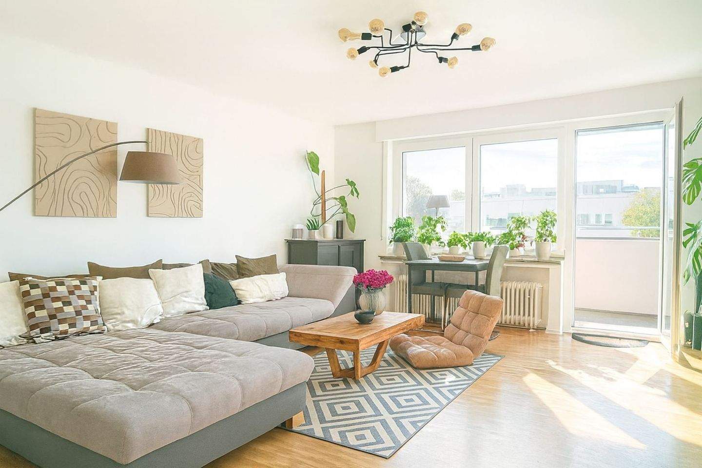 Thumbnail-Wohnen über den Dächern von Belecke - Gepflegte 3-Zimmer-Wohnung mit Balkon und Garage