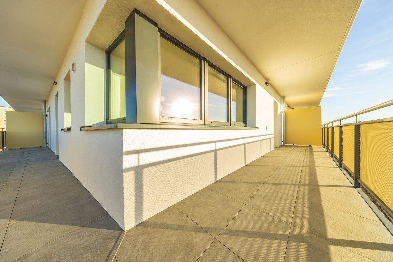 Thumbnail-Schöne Neubauwohnung mit 3 Zimmern inklusive großem Balkon in Zentrumsnähe