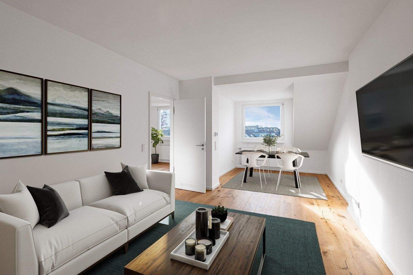 Thumbnail-Sanierter Altbau: Großzügige 3-Zimmer-Wohnung im Erstbezug