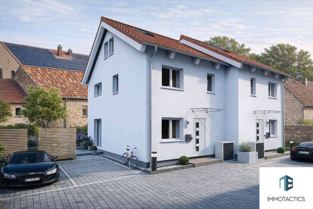 Thumbnail-Neubau-Reihenendhaus in Siefersheim | KfW 40 QNG | PV | großer Garten | 5 Zimmer
