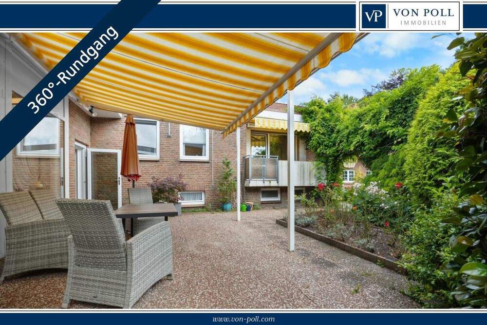 Thumbnail-Flachdach-Einfamilienhaus (Split-Level) mit vermieteter Gewerbeeinheit in Schortens-Grafschaft