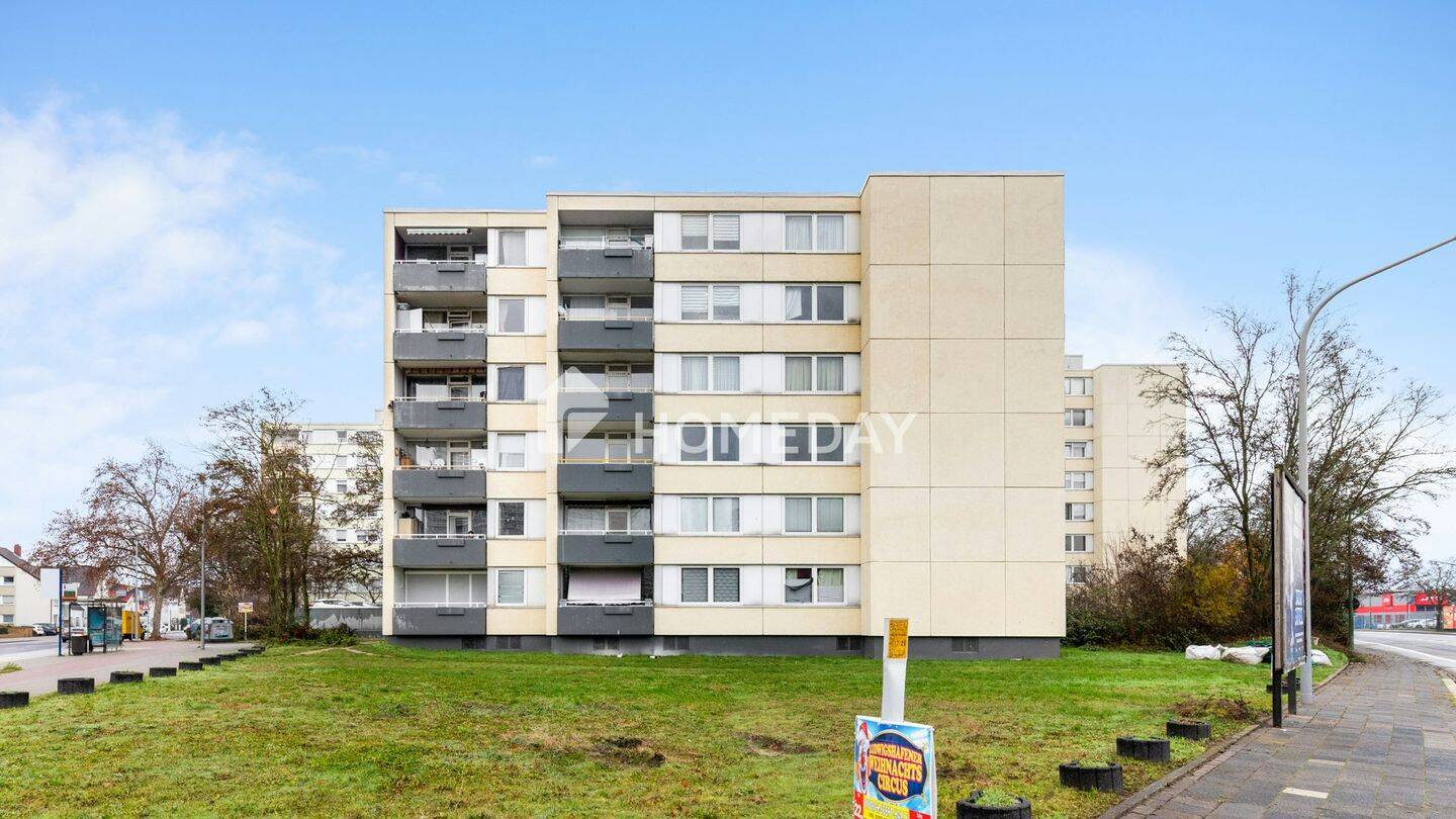 Thumbnail-2-Zimmer-Wohnung mit Loggia, Aufzug und Stellplatz in Ludwigshafen-Friesenheim