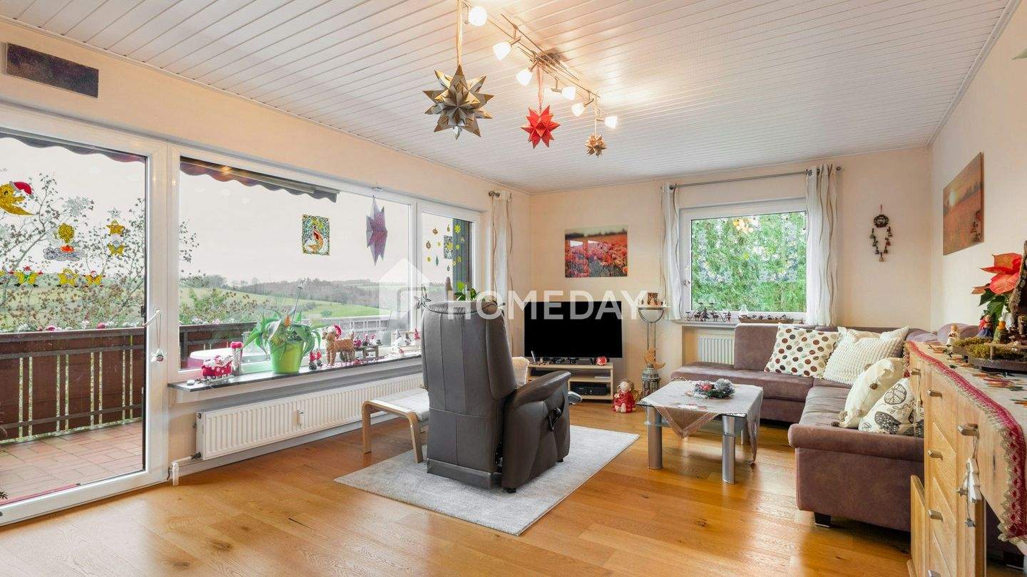 Thumbnail-Wohnen mit Weitblick - großzügige und sehr gepflegte EG-Wohnung in Bad Schwalbach-Ramschied