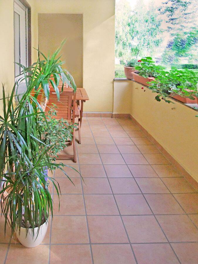 Schöner Balkon