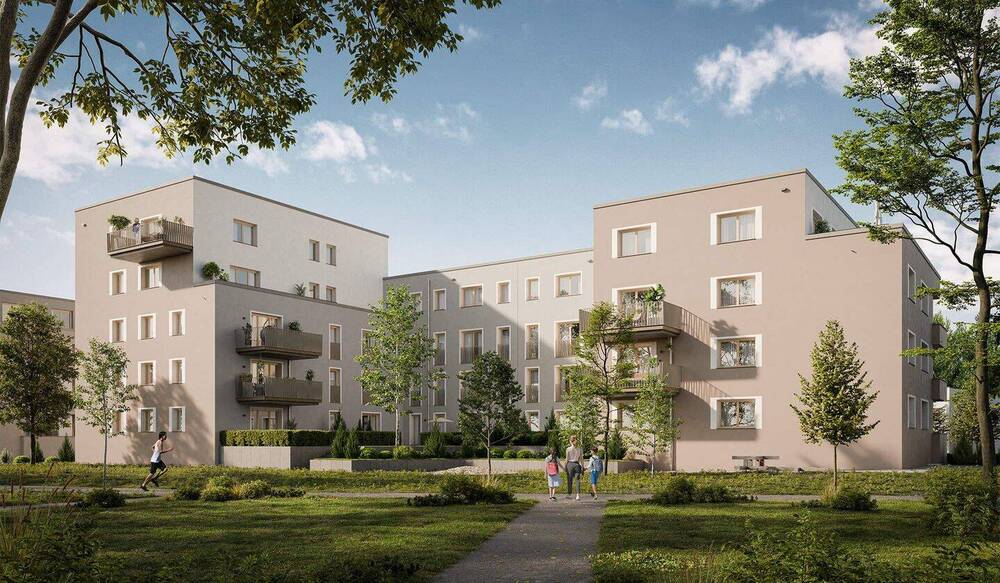 Neue barrierefreie, kompakt geschnittene Eigentums