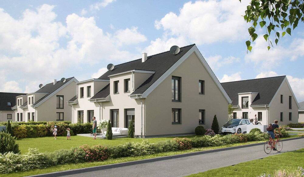 Thumbnail-Familienfreundliche Doppelhaushälfte mit Terrasse und Garten