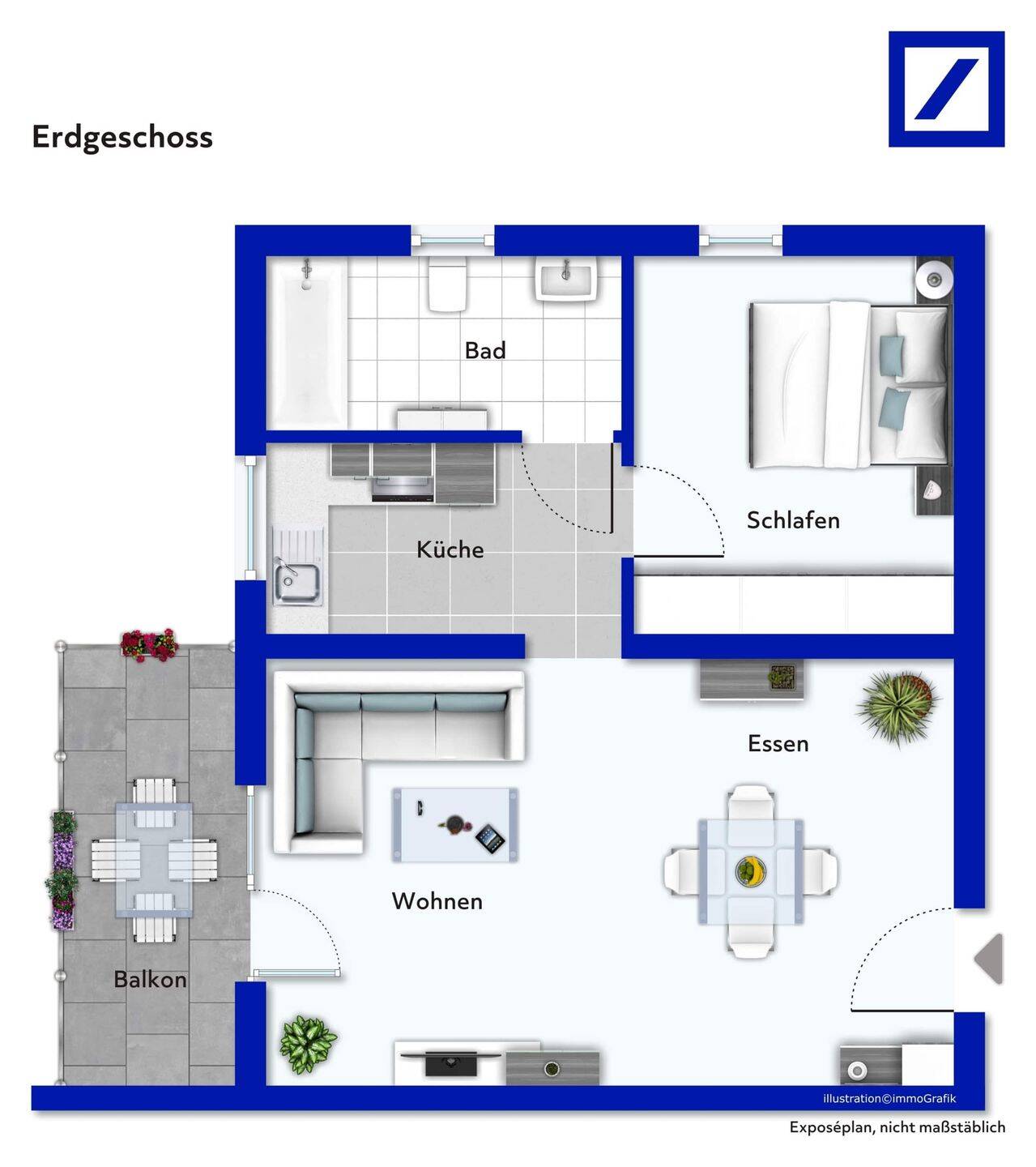 Grundriss Erdgeschoss