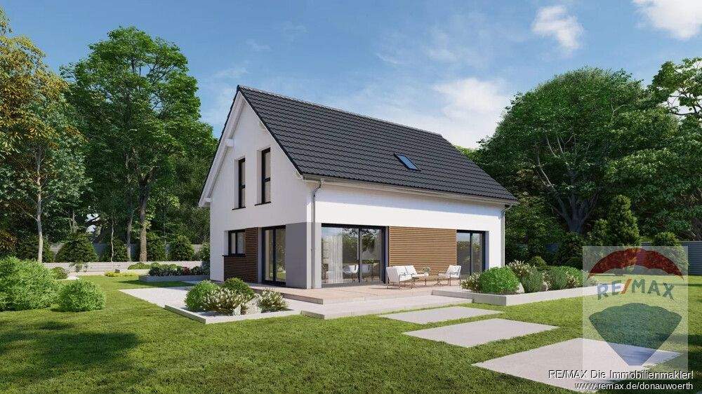 Thumbnail-Modernes EFH KfW 40 (QNG) in Traumlage nahe Augsburg