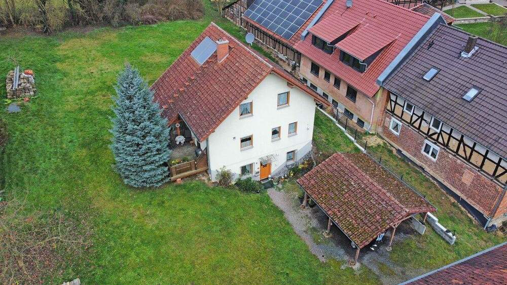 Thumbnail-Gepflegtes Einfamilienhaus im Ortskern von Guntershausen sucht neue Eigentümer