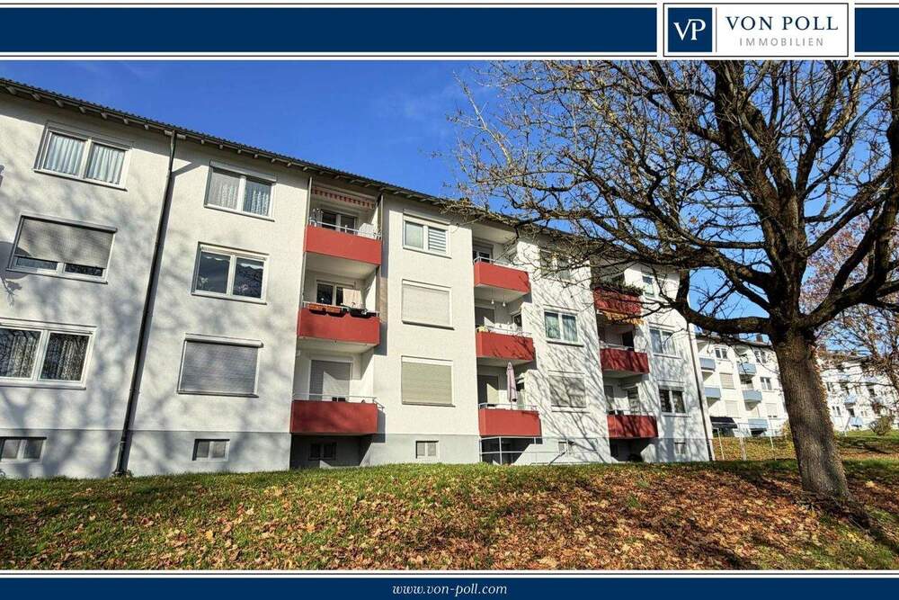 Thumbnail-Komfortable 3-Zimmer-Wohnung mit Balkon in Ulm-Böfingen