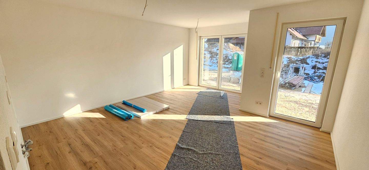 Thumbnail-Erstbezug - Wohnen und Leben in Ammersricht - Exklusive 2 Zimmer Erdgeschoss Wohnung mit Sonnen Terrasse zum Wohlfühlen