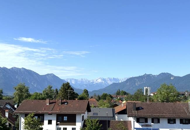 Weitblick in die Berge
