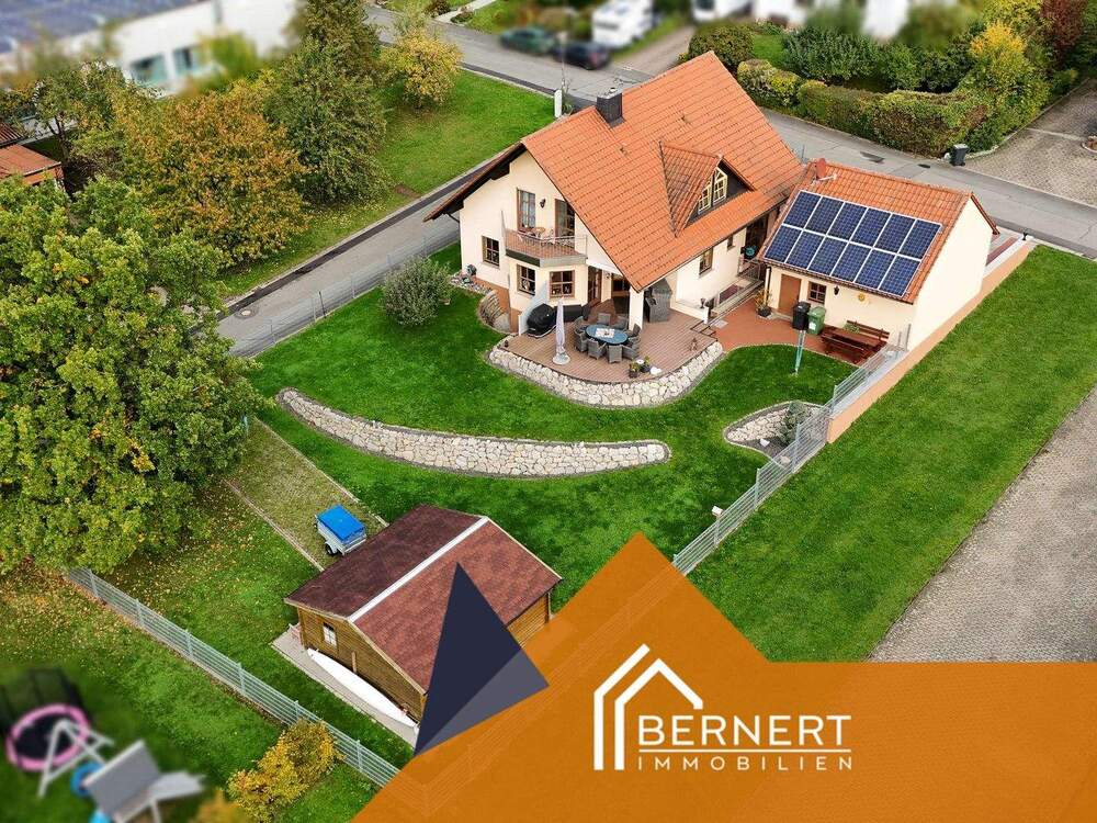 Thumbnail-Gemütliches Einfamilienhaus mit gepflegtem Garten in ruhiger Wohnlage