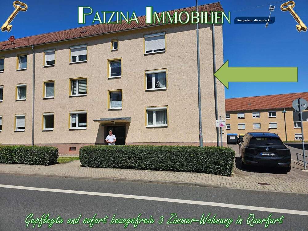 Thumbnail-Gepflegte und sofort bezugsfreie 3 Zimmer-Wohnung in Querfurt