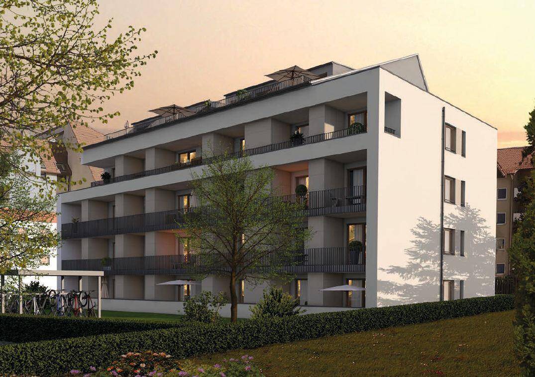 Blick zur Wohnung (EG)