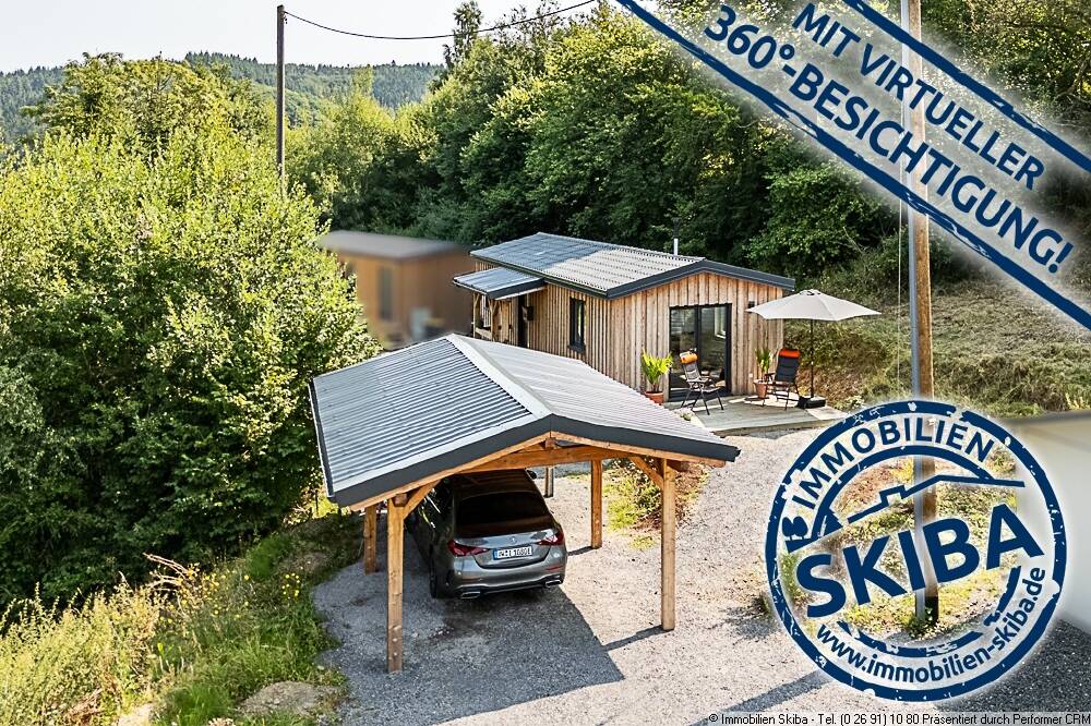 Tiny House mit Carport