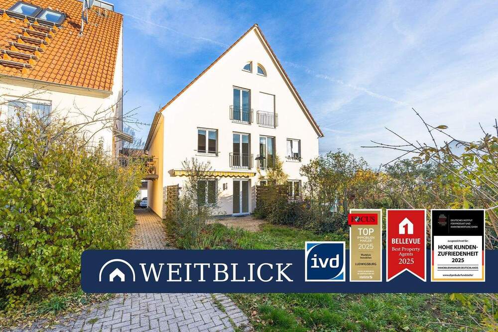 Thumbnail-WEITBLICK: Doppelhaushälfte mit Garten!