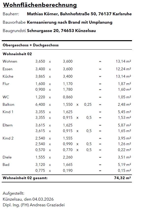 Thumbnail-Erstbezug nach Kernsanierung - Obergeschoss und Dachgeschoss mit Balkon