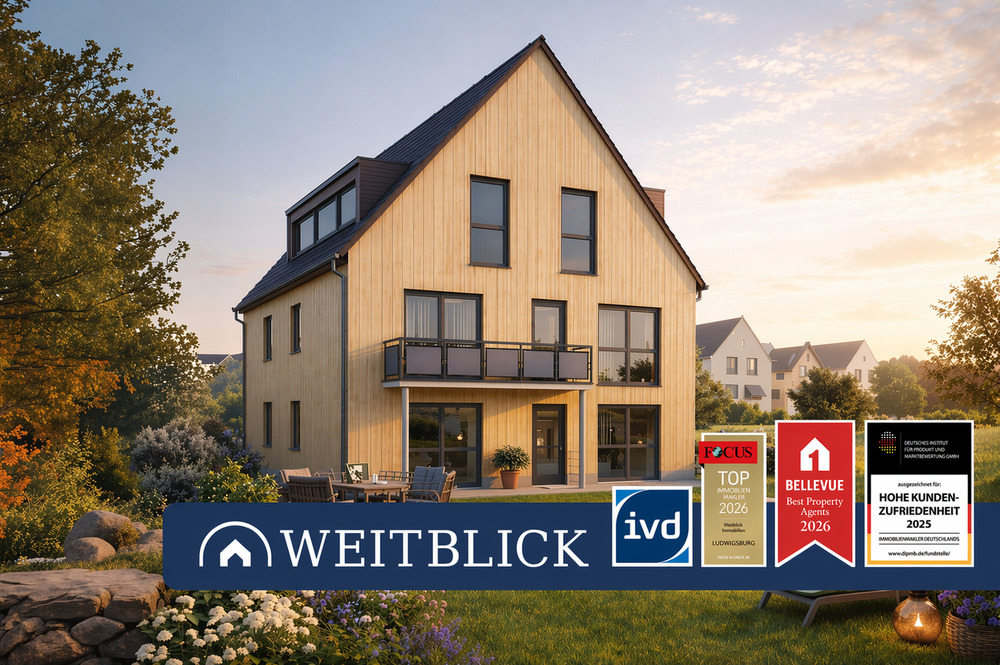 Thumbnail-WEITBLICK: Genehmigtes Zweifamilienhaus am Feldrand!!