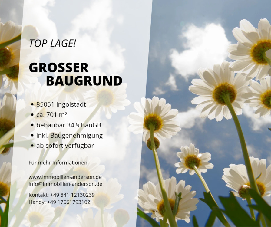 Baugrund mit Baugenehmigung