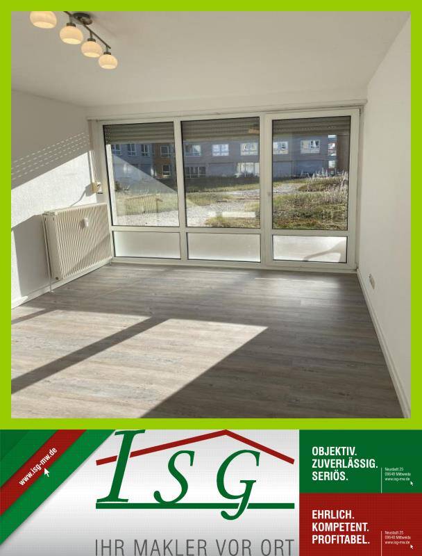 Thumbnail-2-Raum Wohnung mit Terrasse, eigenem Bad und Single-EBK