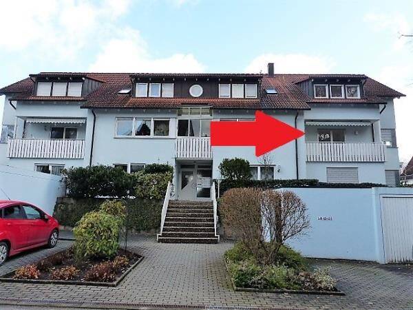 Thumbnail-Elegante 3 Zimmer Wohnlocation mit Balkon und Garage im 1. OG