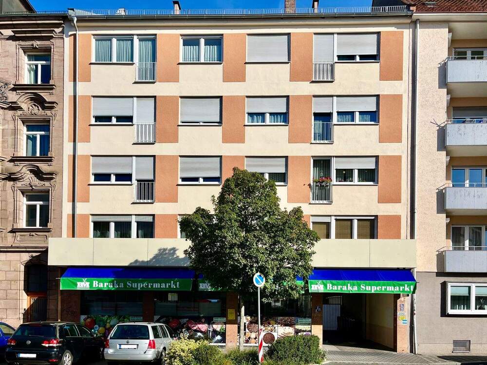 Thumbnail-VERKAUFT! Gemütliche 3-Zimmer Wohnung im Herzen von Nürnberg – Nähe Maxfeld
