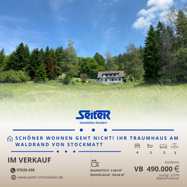 Thumbnail-Traumhaus am Waldrand mit riesigem Garten und Alpensicht