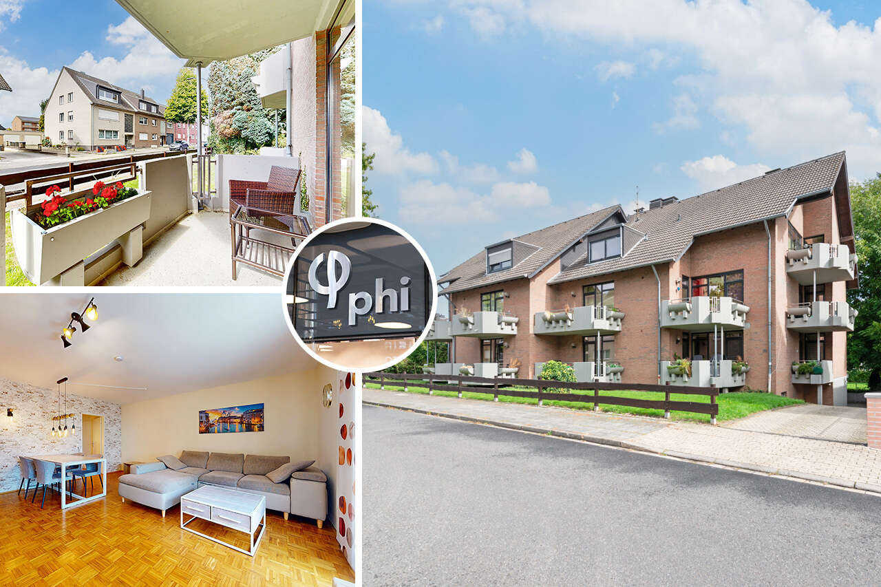 Thumbnail-PHI AACHEN - Wohnetage mit Garage, Stellplatz und zwei Balkonen in ruhiger Lage von Baesweiler!