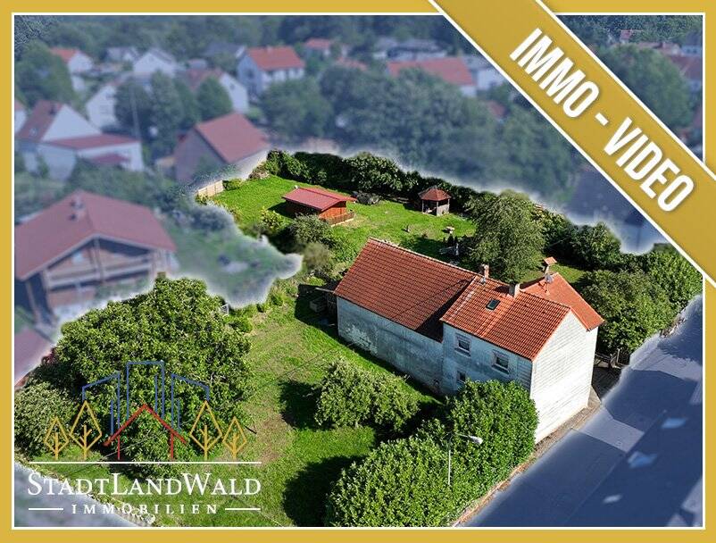 Thumbnail-Verm. EFH mit Bauplatz, Hütte und großem Garten in sonniger Lage