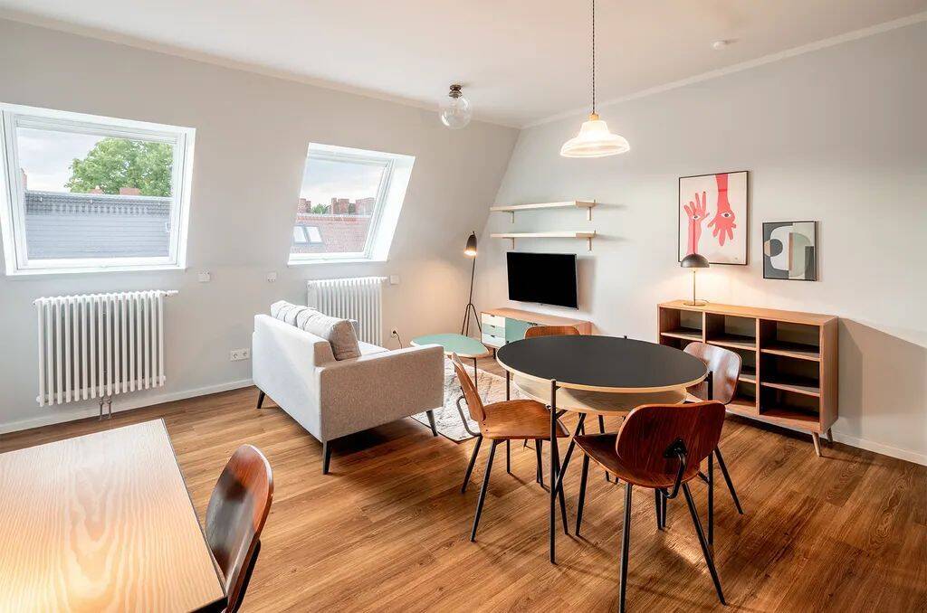 Thumbnail-Gemütliche unbefristete 2-Zimmer-Wohnung mit offenem Wohnbereich im RIX Neukölln