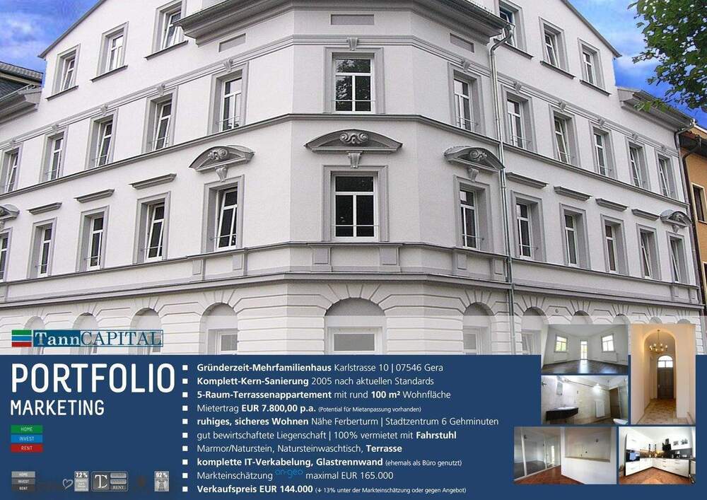 Thumbnail-TOP :: 5-Zimmer-Terrassenappartement | Terrasse, Glaswand, IT-Ausstattung