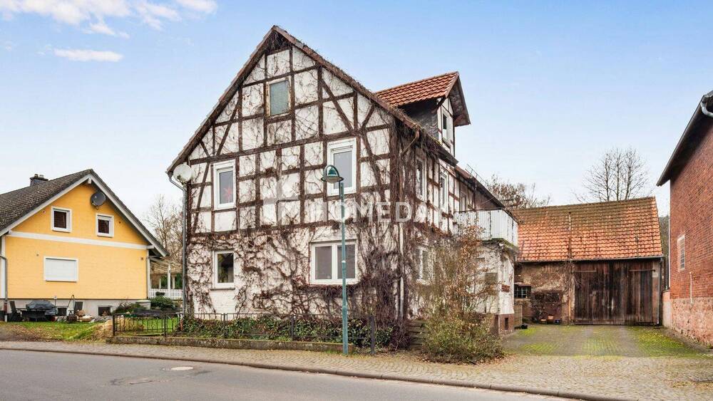 Thumbnail-Bauernhaus mit großer landwirtschaftlicher Fläche, Ausbaupotenzial & idyllischer Lage