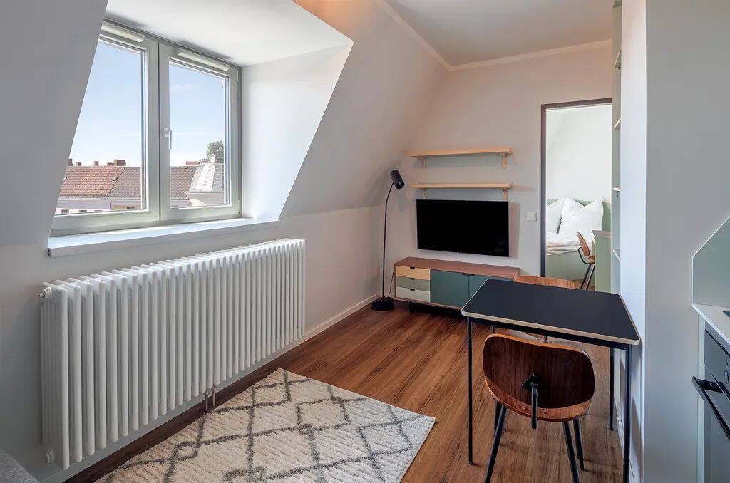 Thumbnail-Gemütliche unbefristete 2-Zimmer-Wohnung mit offenem Wohnbereich im RIX Neukölln