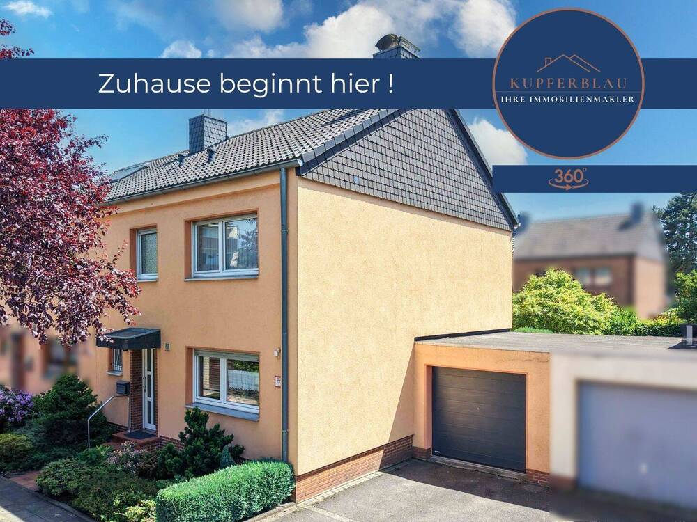 Thumbnail-Familienidylle in Köln-PorzUrbach - Doppelhaushälfte mit Garten und Garage auf Erbpacht