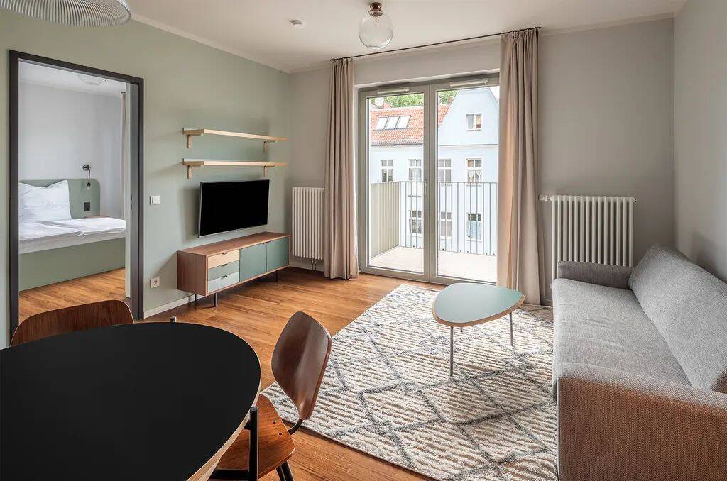 Thumbnail-Gemütliche unbefristete 2-Zimmer-Wohnung mit offenem Wohnbereich und Balkon im RIX Neukölln