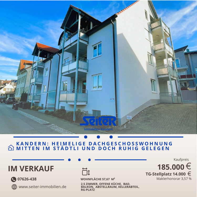 Thumbnail-Schon reserviert: Heimelige Dachgeschosswohnung in ruhiger Lage und doch mitten im 