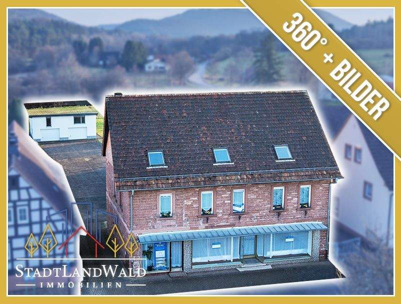Thumbnail-ZFH mit Gewerbemöglichkeiten, Werkstatthallen und großem Hof in zentraler Lage von Fischbach