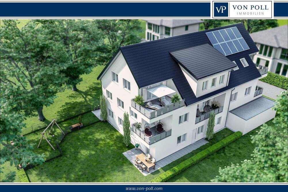 Thumbnail-Neubau-Dachgeschosswohnung | KfW 40 + QNG | ca. 86 m² | 2 ZKB | Garage | PROVISIONSFREI