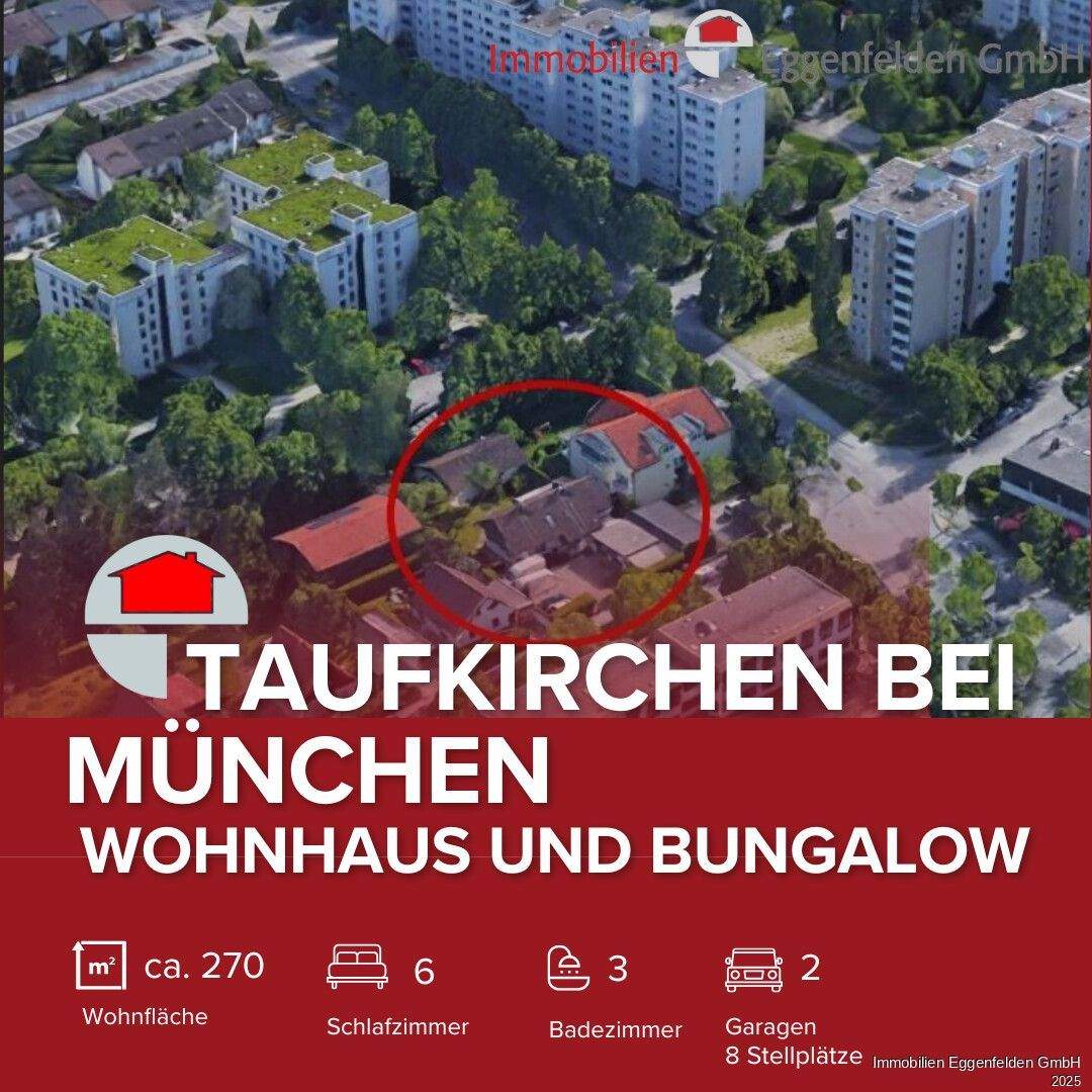 Thumbnail-Taufkirchen b. München! Mehrgenerationenobjekt mit zwei Wohnhäuser (251027)