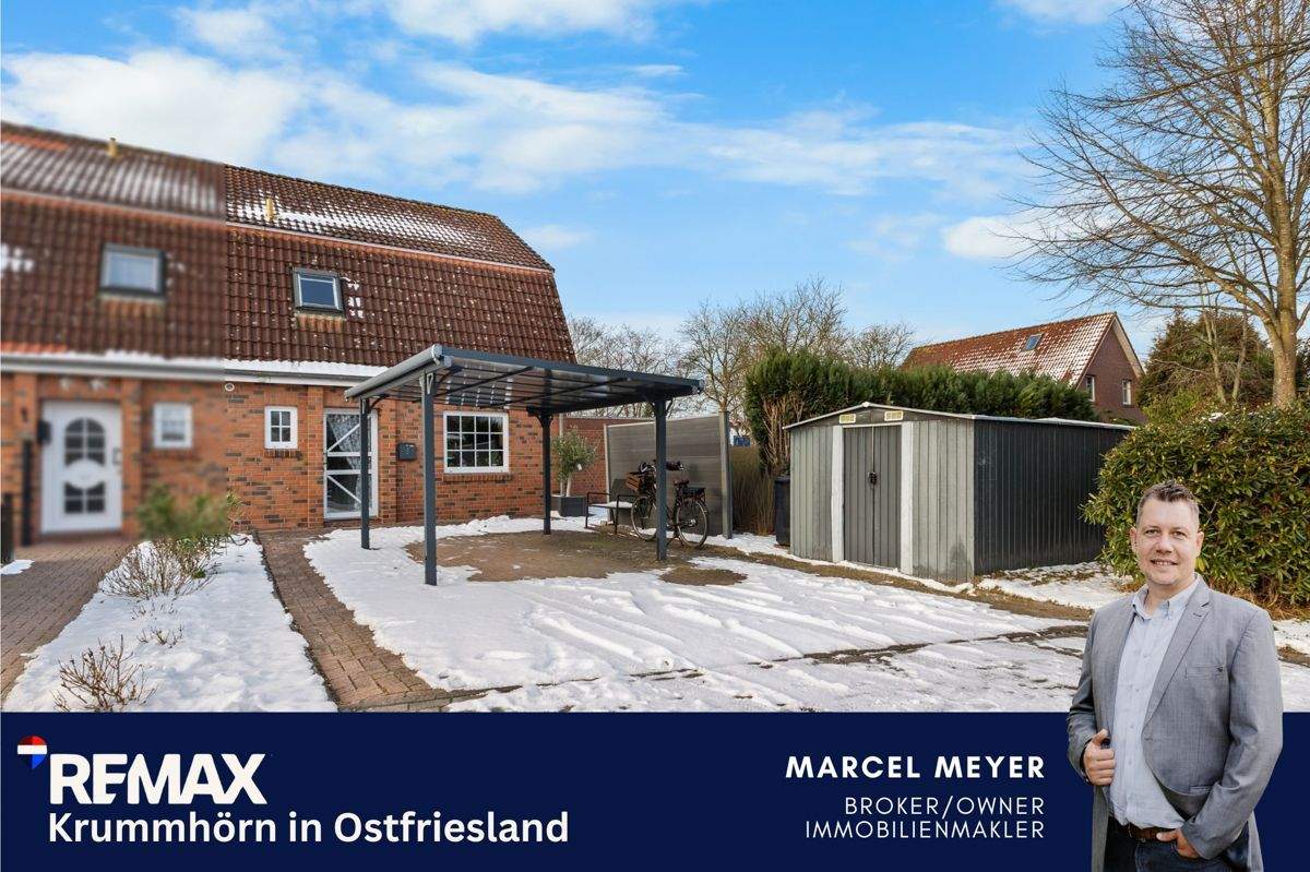 Thumbnail-Charmantes Reihenendhaus mit großem Grundstück und viel Potenzial in Borssum