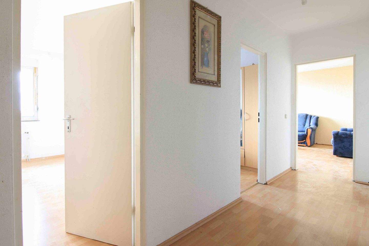 Thumbnail-Attraktive 3 Zimmer Wohnung in Hanau Lamboy mit neuen Fenstern und Balkon