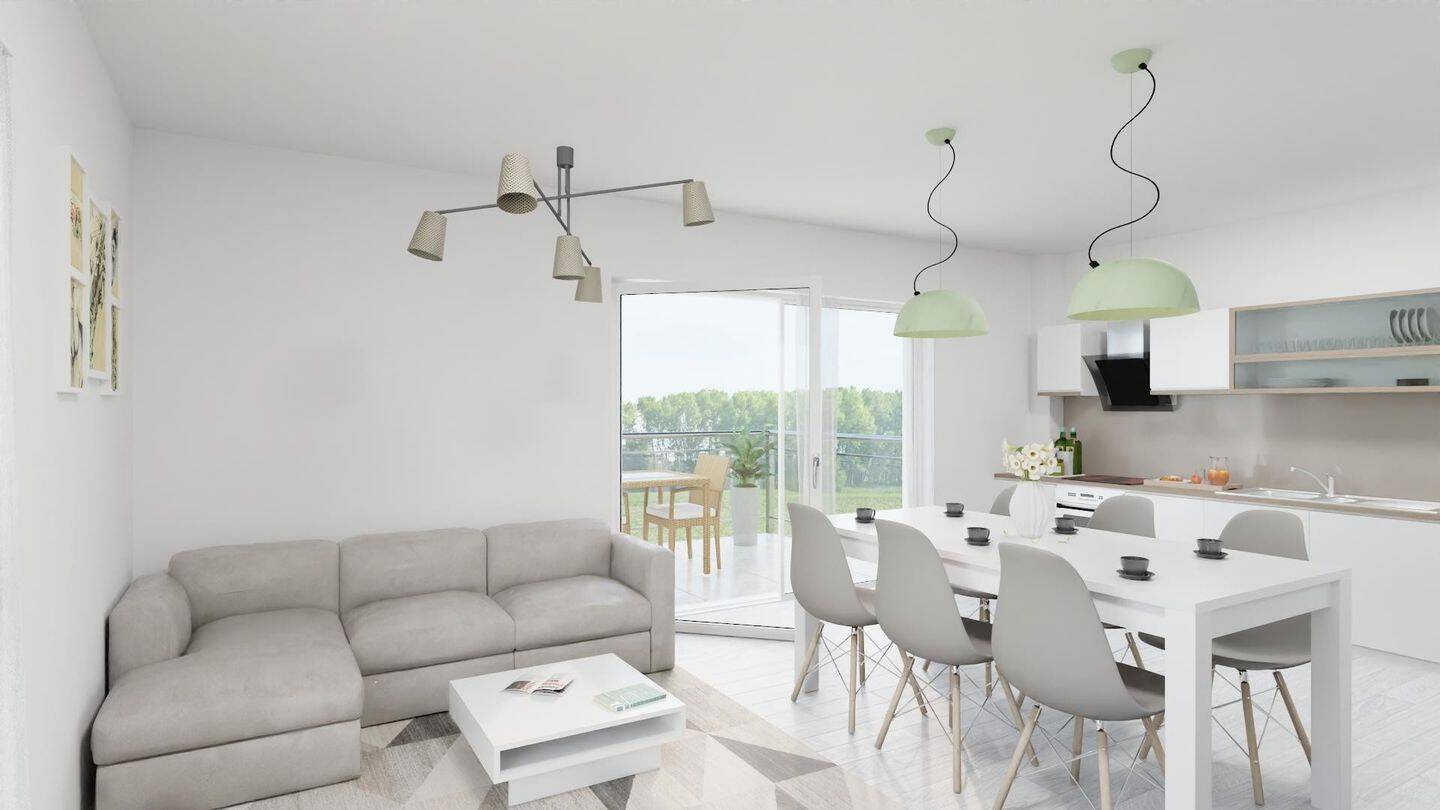 Thumbnail-Moderne 3,5-Zi.-OG-Whg. in Ergenzingen - zentral mit Balkon & VVS-Bahnhof fußläufig in 5 Min.