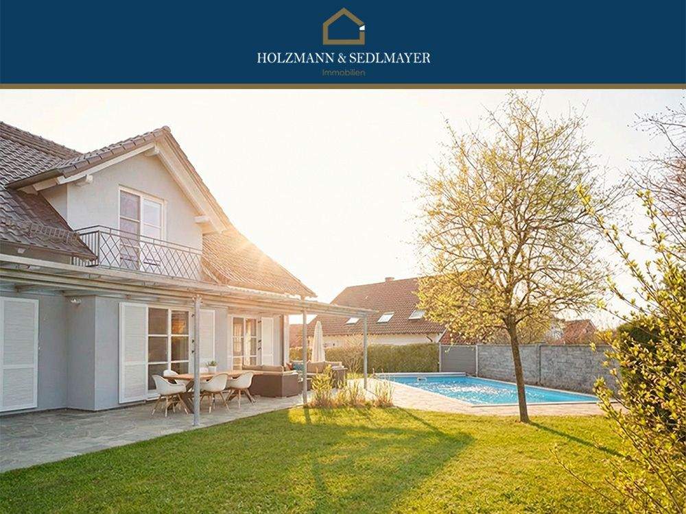 Thumbnail-Wohnen mit Anspruch: Repräsentatives Einfamilienhaus mit Pool und hochwertiger Ausstattung