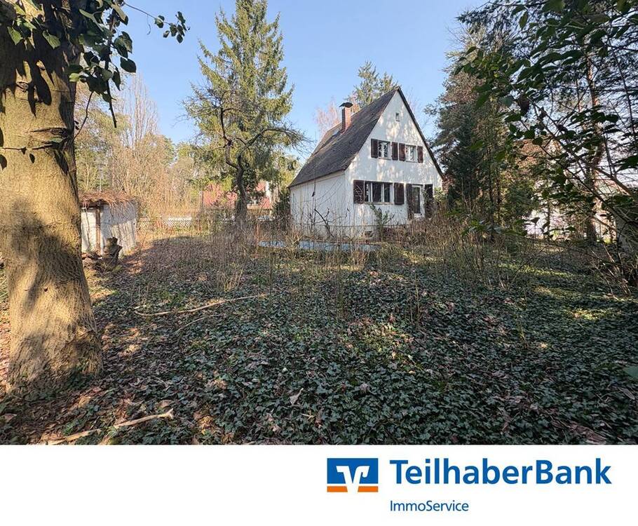 Thumbnail-Großzügiges Grundstück mit Altbestand in Nürnberg-Herpersdorf