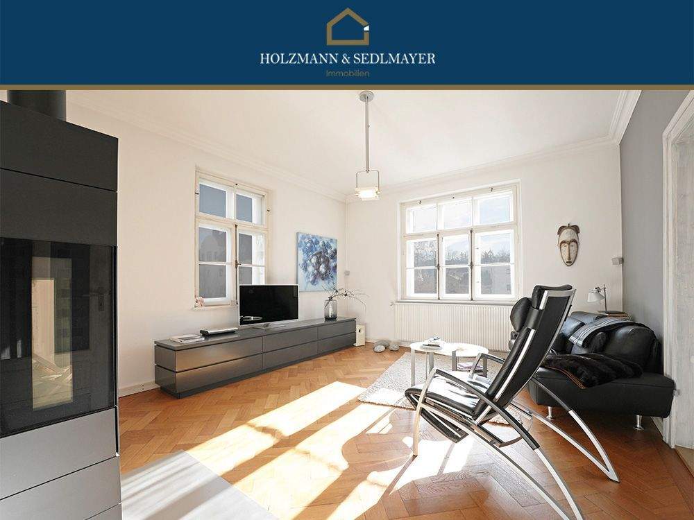 Thumbnail-Zentrale Lage - Architektur zum Wohlfühlen: 4,5-Zimmer-Wohnung im Klötzlmüllerviertel