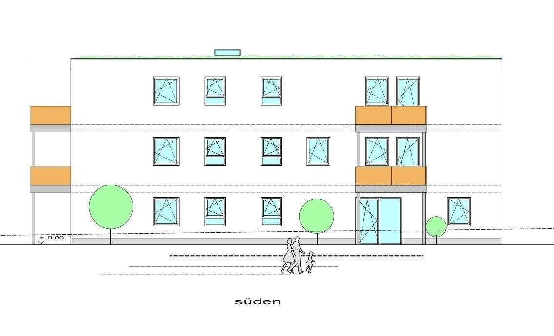 Thumbnail-***Neubau Beginn 042026 - moderne 3-Zimmer-Wohnung im 1. OG mit Balkon - KfW 40 - inkl. Bierkellerrecht***