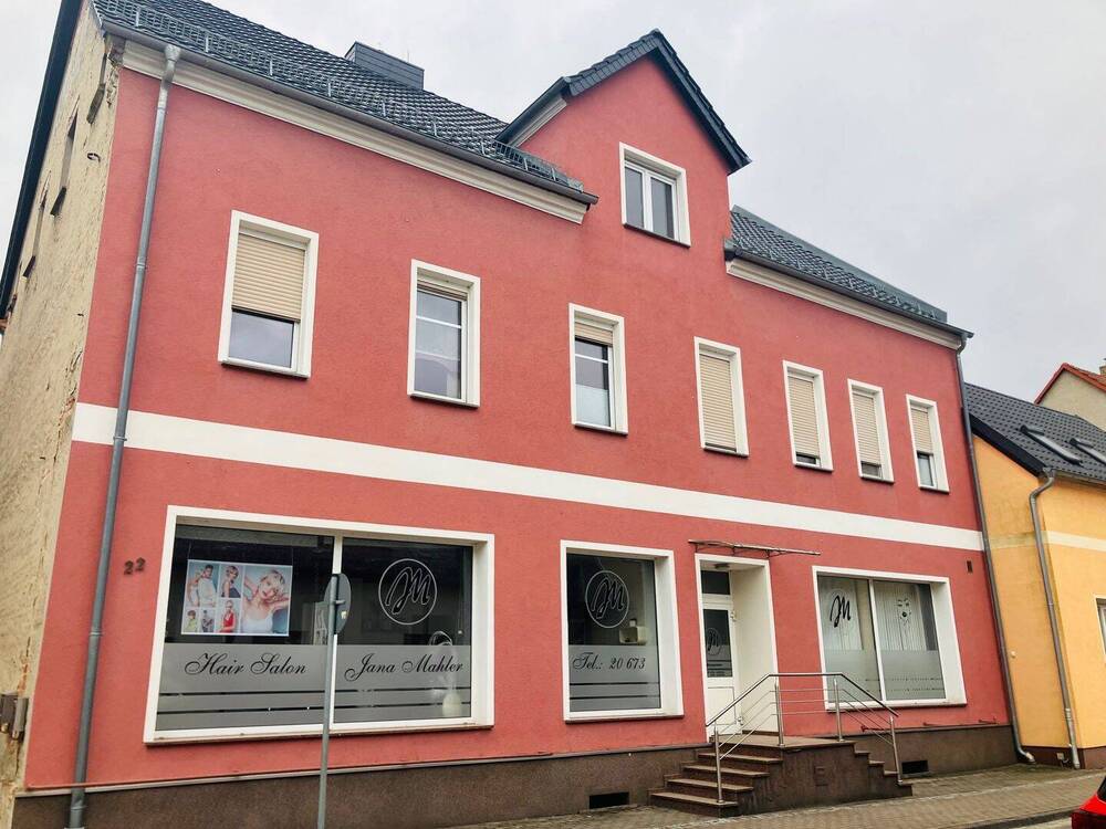 Thumbnail-*RESERVIERT* komplett saniertes Wohn- und Geschäftshaus in attraktiver Lage von Annaburg