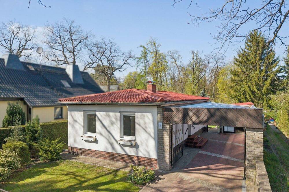 Thumbnail-Kleines Haus ganz groß - gepflegter Bungalow am Wald mit S-Bahn-Anbindung