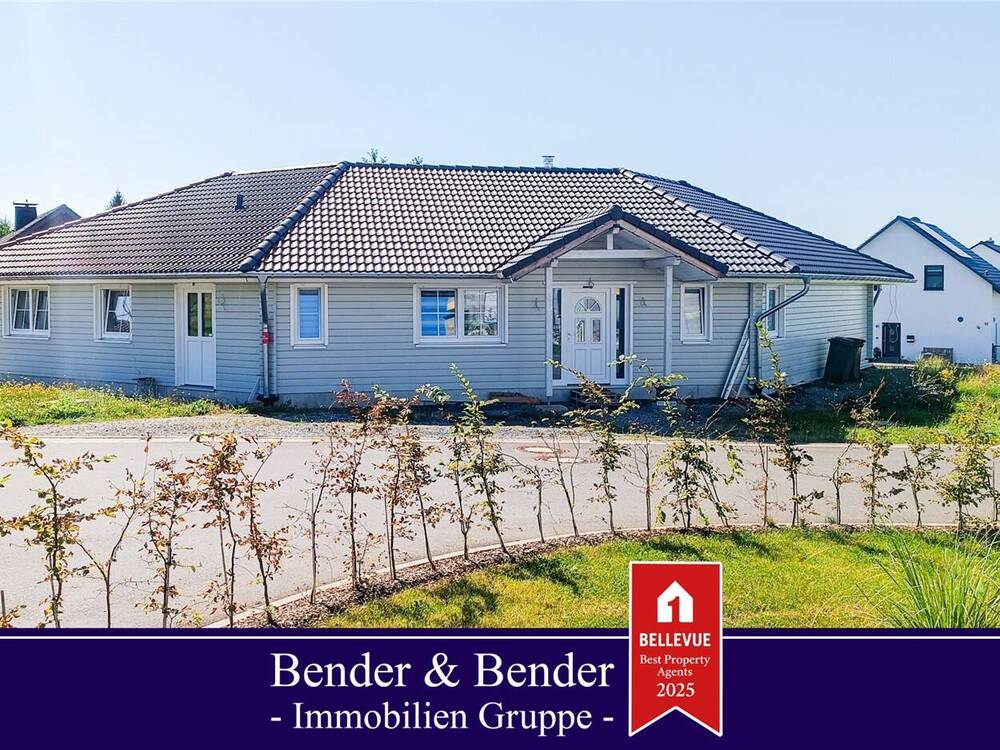 Thumbnail-*RESERVIERT* Ruhig wohnen, nachhaltig leben - 150 m² Bungalow mit PV & Wärmepumpe!